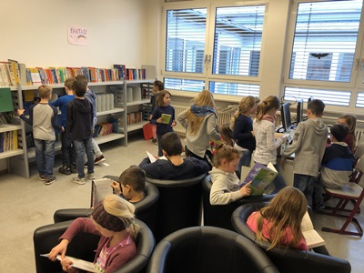 2019 Meueröffnung der Schulbibliothek