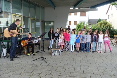 2016 Auftritt des Schulchors