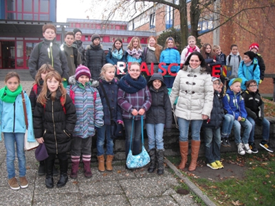 2013 Klasse 4 zu Besuch an der Realschule