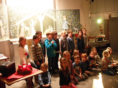 2014 Weihnachtsfeier Klasse 2