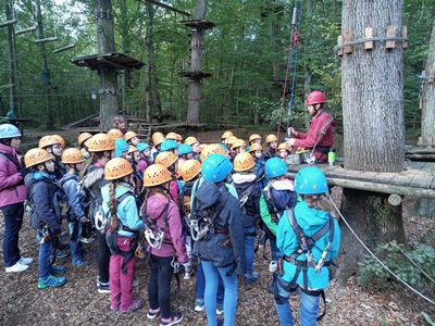 2018 Aktivtag: Klettern im Fun Forest