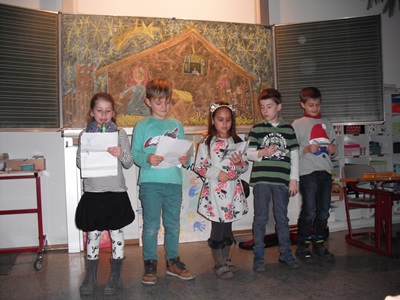Weihnachtsfeier Klasse 2 2018