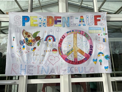 Spendenlauf an der Rheinauschule