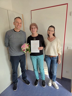 Dienstjubiläum Frau Werling